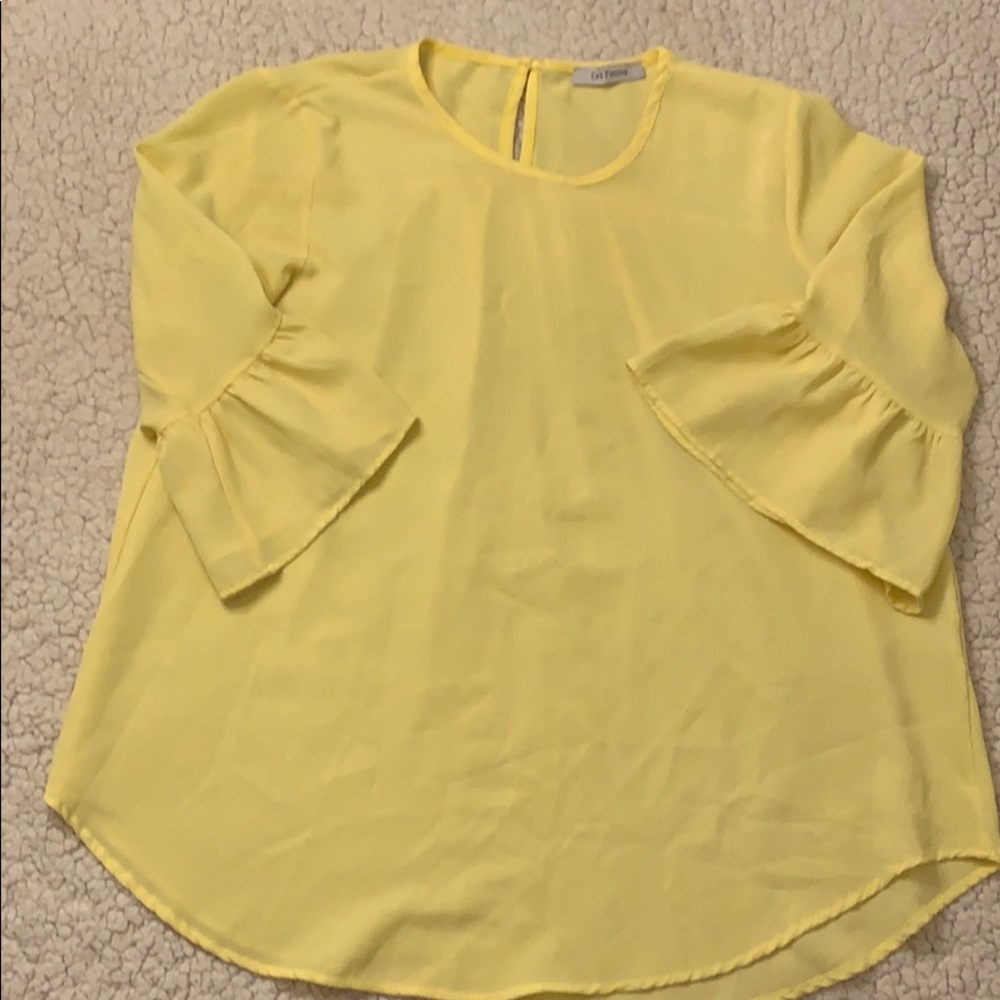 Yellow DressUp Top
